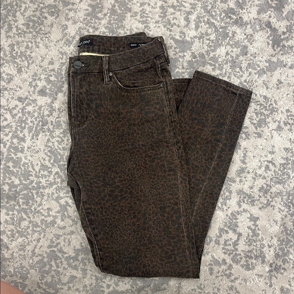 Dear John Women's Leopard Print Jeans